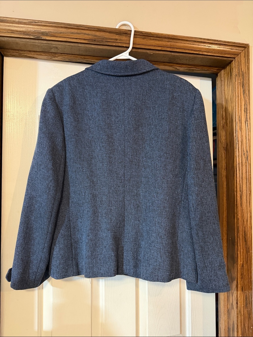 Blue Zip-Front Jacket - Picture 5 of 5